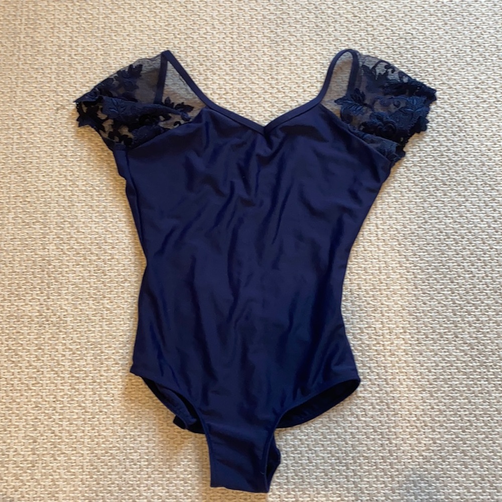BALLET ROSA JOSEPHINE LUXURIOUS LACE CAP SLEEVE LEOTARD - WOMENS